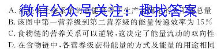 安徽省中考必刷卷·2023年名校内部卷（一）生物