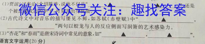 安徽第一卷·百校联盟2023届中考大联考政治1