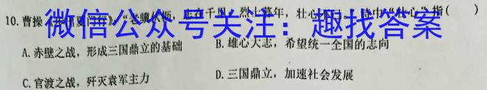 2022-2023湖南省高一阶段性诊断考试(23-355A)政治s