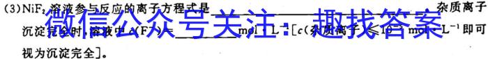 江西省2025届七年级下学期阶段评估（一）（5LR）化学