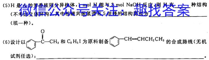 江西省2023年初中学业水平模拟考试（二）化学