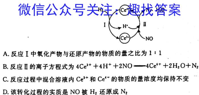 2023年普通高等学校招生全国统一考试·冲刺押题卷(新高考)(四)化学