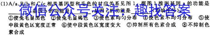 炎德·英才大联考2023届高三模拟试卷生物