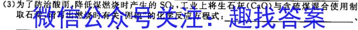 甘肃省武威市2023届高三年级2月联考化学