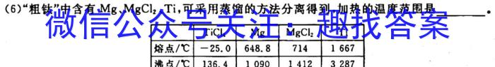 2023届淄博一模化学