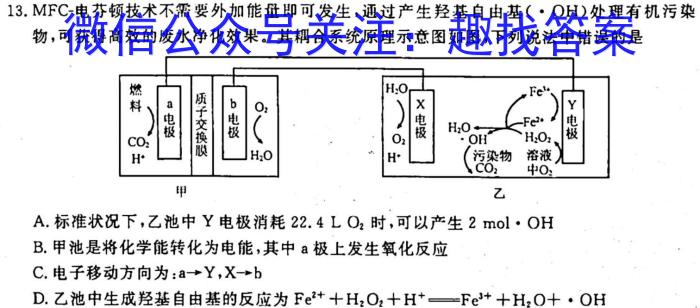2023届南平二检化学