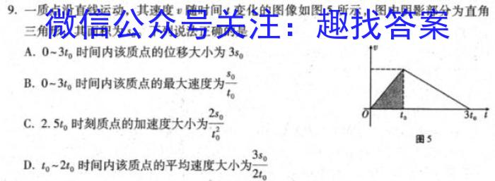 四川省成都市石室中学2023届高三年级二诊模拟考试物理`