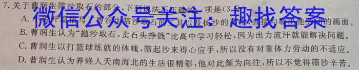 2022~2023学年金科大联考高三4月质量检测政治1