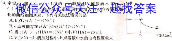 安徽省合肥市2023届九年级随堂练习（下学期第一次中考模拟）化学