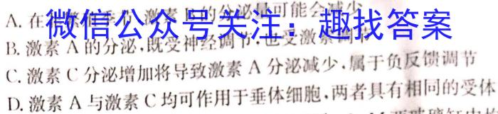 全国名校大联考2022~2023学年高三第八次联考试卷(新高考)生物试卷答案