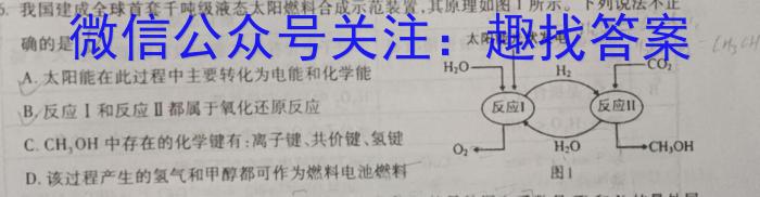 【湛江一模】湛江市2023年普通高考测试（一）化学