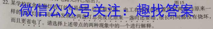 2022-2023学年湖北省高一3月联考(23-346A)物理`