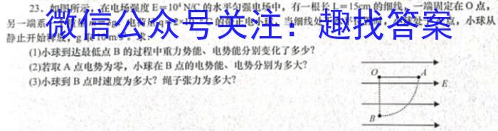 皖智教育安徽第一卷·2023年安徽中考信息交流试卷(四)f物理