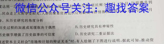 2023年普通高等学校招生全国统一考试冲刺卷(二)历史