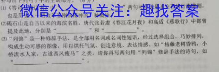 安徽省2023年九年级第一次教学质量检测（23-CZ140c）政治1