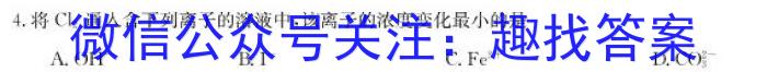 天一大联考·齐鲁名校联盟2024-2023学年高三年级联考化学