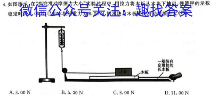 2023年普通高等学校招生全国统一考试名校联盟·模拟信息卷(八)8.物理