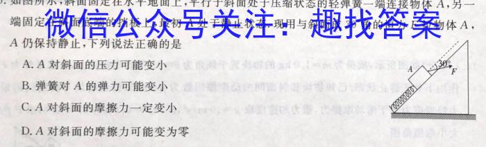 2023年普通高校招生考试冲刺压轴卷XGK(五)5l物理