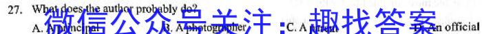 安徽省2023届九年级下学期教学质量调研考试英语试题