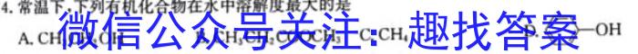 中考模拟系列2023年河北省中考适应性模拟检测(巩固一化学