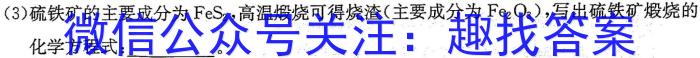 云南省巧家县2023年春季学期九年级第一次模拟监测卷化学