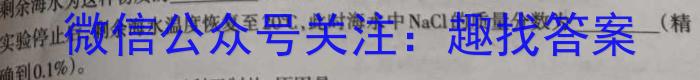 天一大联考·2023届高考冲刺押题卷（一）化学