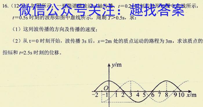 2024届吉林高二年级2月联考物理.