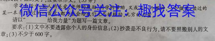 智慧上进2022-2023学年高三年级二轮复习阶段性检测政治1