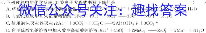 2025届云南省高一年级3月联考化学