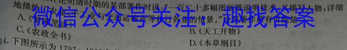 2023届河北大联考高三年级3月联考历史