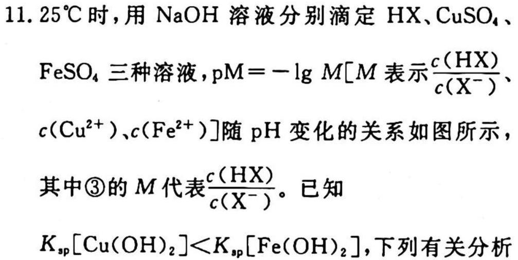 ［咸阳二模］咸阳市2023届高考模拟检测（二）化学试题及答案
