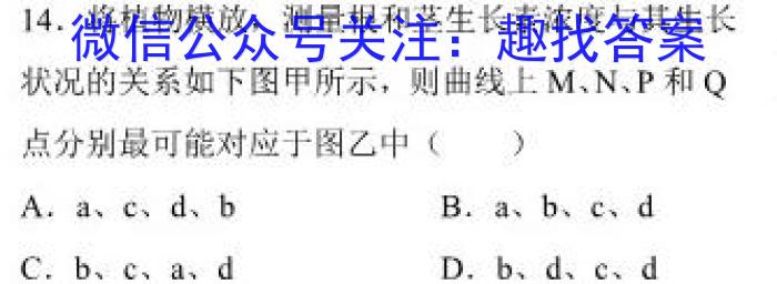 西安市临潼区2022-2023学年度高三第二次质量监测生物