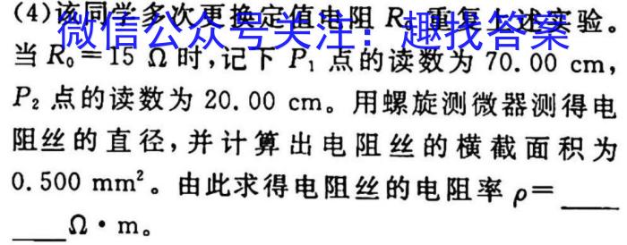 安徽省2023届九年级下学期第一次学情检测物理`