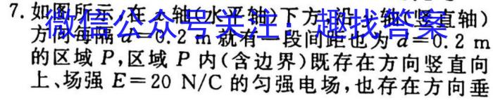 2023年河南省初中学业水平考试全真模拟(一)q物理