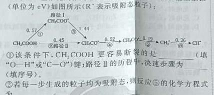 2023衡水金卷先享题信息卷 新高考新教材(五)化学