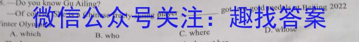 2023届山西省高三百日冲刺(23-307C)英语