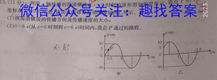 天一大联考·2023届高考冲刺押题卷（五）.物理