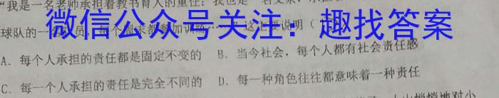 安徽省九年级2022-2023学年新课标闯关卷（十）AH地理.