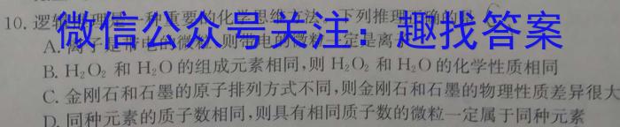 炎德英才大联考湖南师大附中2022-2023高二第二学期第一次大练*化学