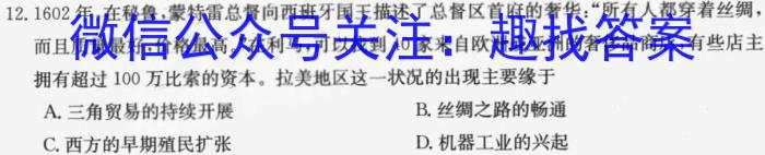 安徽省九年级2022-2023学年新课标闯关卷（十四）AH政治s