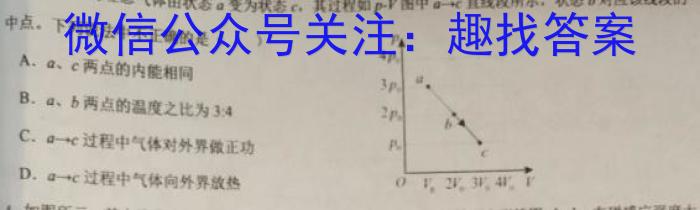 2023届高三全国百万联考(4001C)f物理