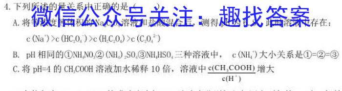 2023年河南省中招考试模拟试卷（二）化学