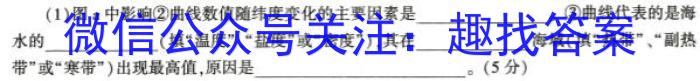 慕华·优策 2022-2023学年高三年级第二次联考(2月)地理