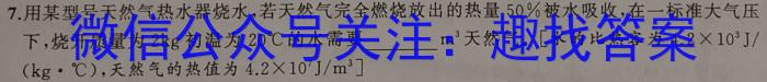 山西省2023年初中毕业班综合测试q物理