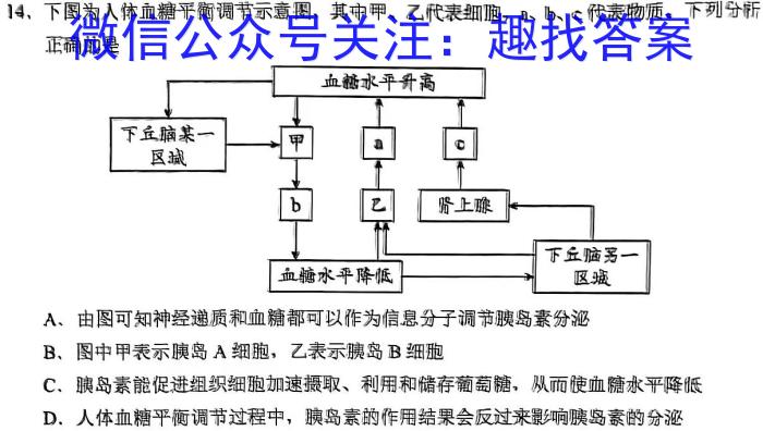 广州市六区2022学年第一学期期末教学质量监测生物