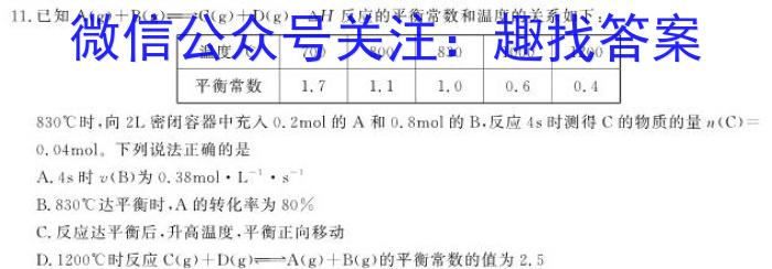 ［毕节二诊］毕节市2023届高三年级诊断性考试（二）化学
