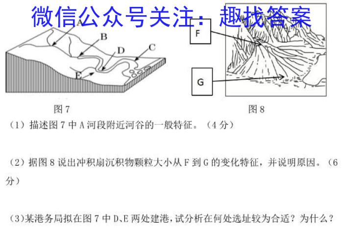 2023届沈阳一模地理