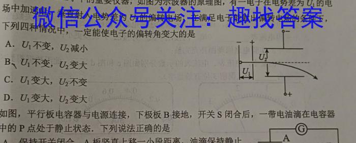 2023年普通高等学校招生全国统一考试金卷仿真密卷(九)9 23新高考·JJ·FZMJ物理`