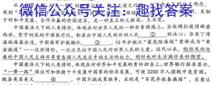 2023年陕西省初中学业水平考试全真模拟（二）政治1
