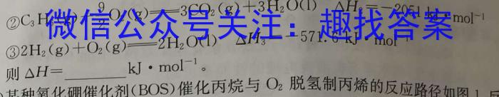 江淮名卷·2024年省城名字中考调研（二）化学